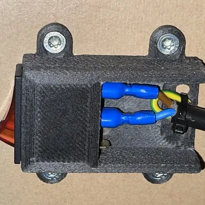 Hộp gắn công tắc KCD3 dưới bàn (phiên bản đơn và đôi)