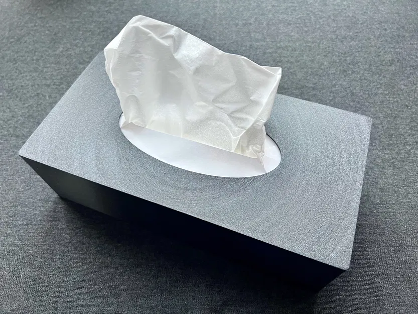 Hộp Đựng Khăn Giấy Bền Chắc (Hộp 150 Khăn; Cao 65mm) - Image 1