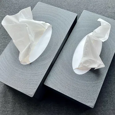 Hộp Đựng Khăn Giấy Bền Chắc (Hộp 150 Khăn; Cao 65mm)