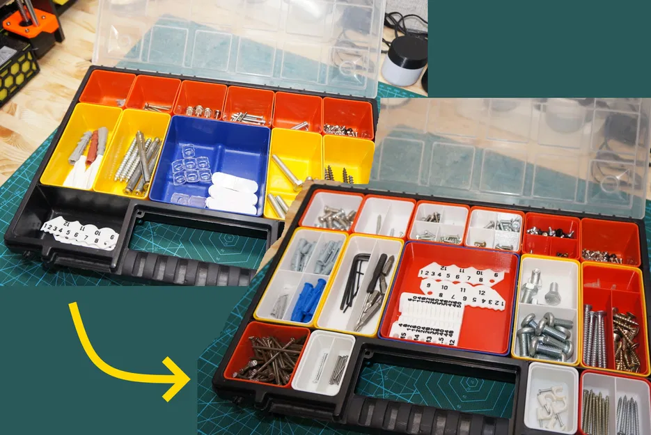 Hộp tổ chức Noname cập nhật, có thể tùy chỉnh. - Image 1