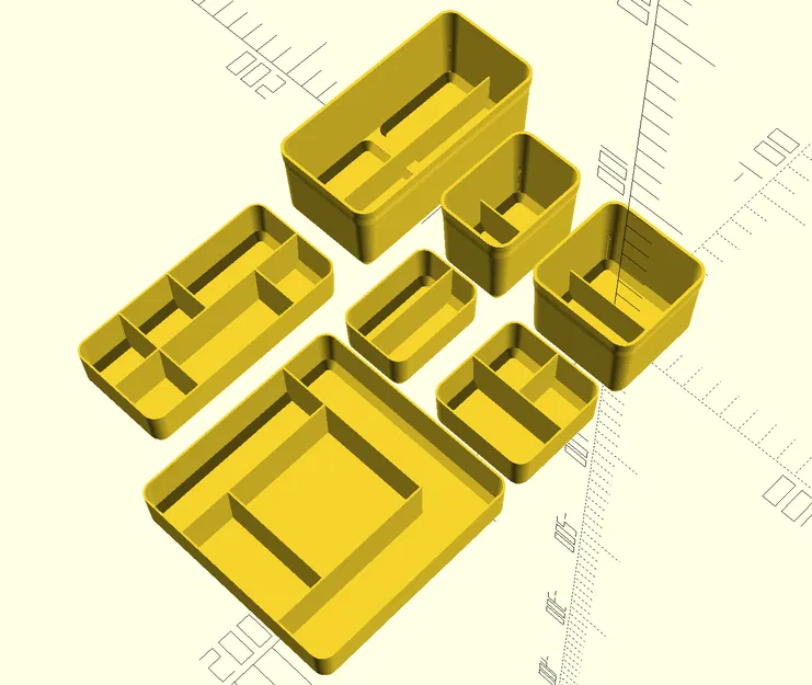 Hộp tổ chức Noname cập nhật, có thể tùy chỉnh. - Image 5