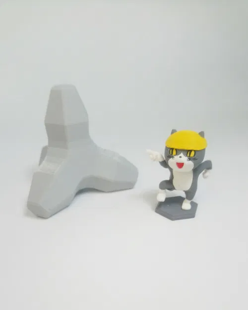 Genbaneko - Mèo Làm Việc Tại Công Trường Cho In Đa Vật Liệu - Image 1