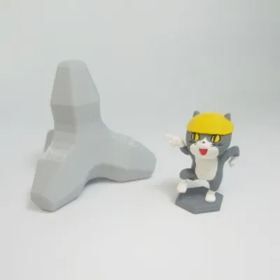 Genbaneko - Mèo Làm Việc Tại Công Trường Cho In Đa Vật Liệu