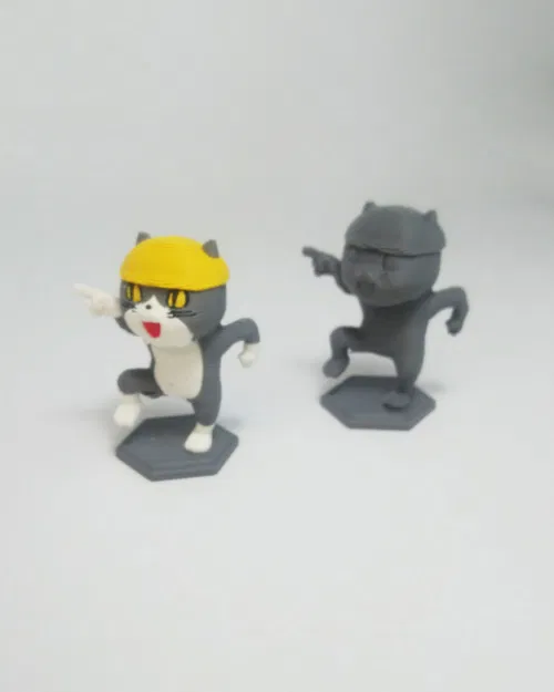 Genbaneko - Mèo Làm Việc Tại Công Trường Cho In Đa Vật Liệu - Image 2