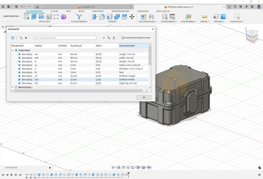 Hộp PARA (PARA BOX) - Hộp Tùy Chỉnh Theo Tham Số - Image 10