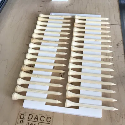 Golf Tee Burning Jig