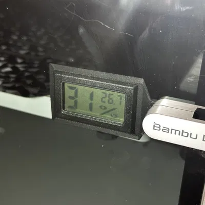 Khung đo nhiệt độ và độ ẩm hình chữ nhật cho buồng máy Bambu Lab X1c