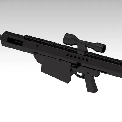 Súng Đạn Mềm Cỡ 50 (Thun Bắn)