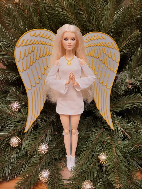 Thiên thần và Elf/Fairy Wings cho một con búp bê tỷ lệ 1: 6 - Image 4