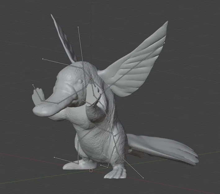 Chim Ruồi Mỏ Vịt (Đã Rig) - Image 1