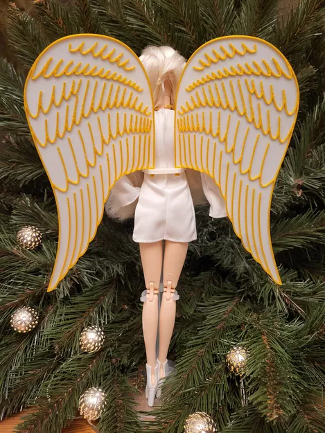 Thiên thần và Elf/Fairy Wings cho một con búp bê tỷ lệ 1: 6 - Image 5