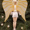 Thiên thần và Elf/Fairy Wings cho một con búp bê tỷ lệ 1: 6 - Thumbnail 5