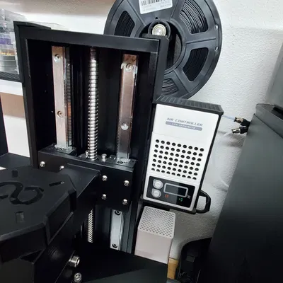 Giá đỡ bộ sưởi máy in Resin Saturn 3 Ultra cho 2 bên trên