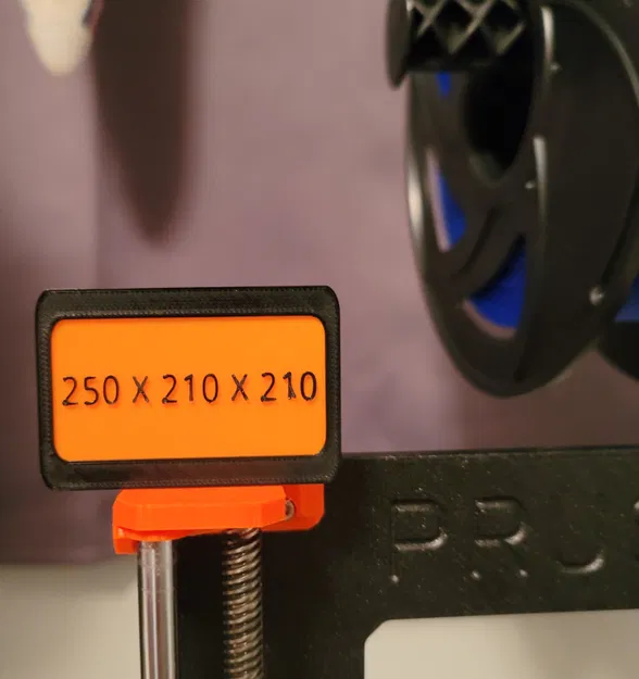 MK3S+ Kích thước giường - Image 1