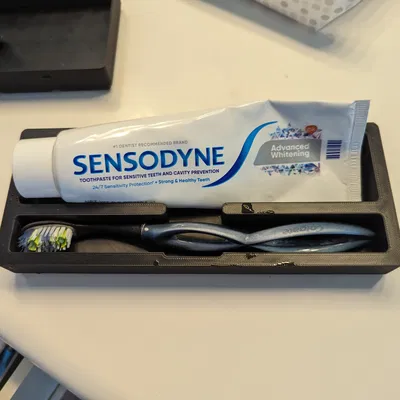 Gridfinity - Kệ đựng bàn chải đánh răng/kem đánh răng/chỉ nha khoa