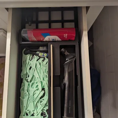 Gridfinity - Kệ đựng bàn chải đánh răng/kem đánh răng/chỉ nha khoa