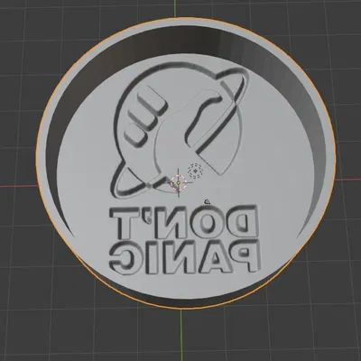 Khuôn Xà Phòng "Đừng Hoảng" (DontPanicSoapMold)