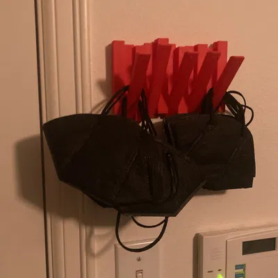 Móc Treo Chìa Khóa & Khẩu Trang Gắn Tường (Remix của riverraid)