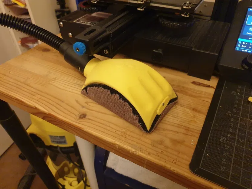 Khối chà nhám kết nối máy hút bụi (150mm) - Image 1