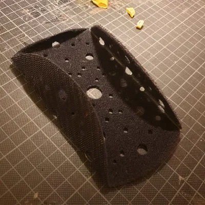 Khối chà nhám kết nối máy hút bụi (150mm)