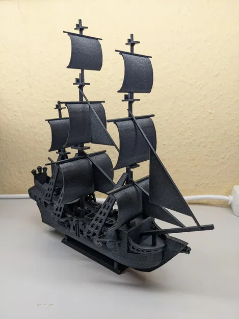 Mô hình Black Pearl có thể in được - Image 1