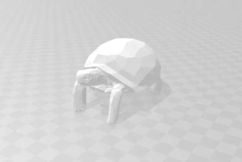 Rùa Low Poly - Image 1