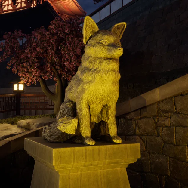 Tượng Cáo Nhật Bản - Image 1