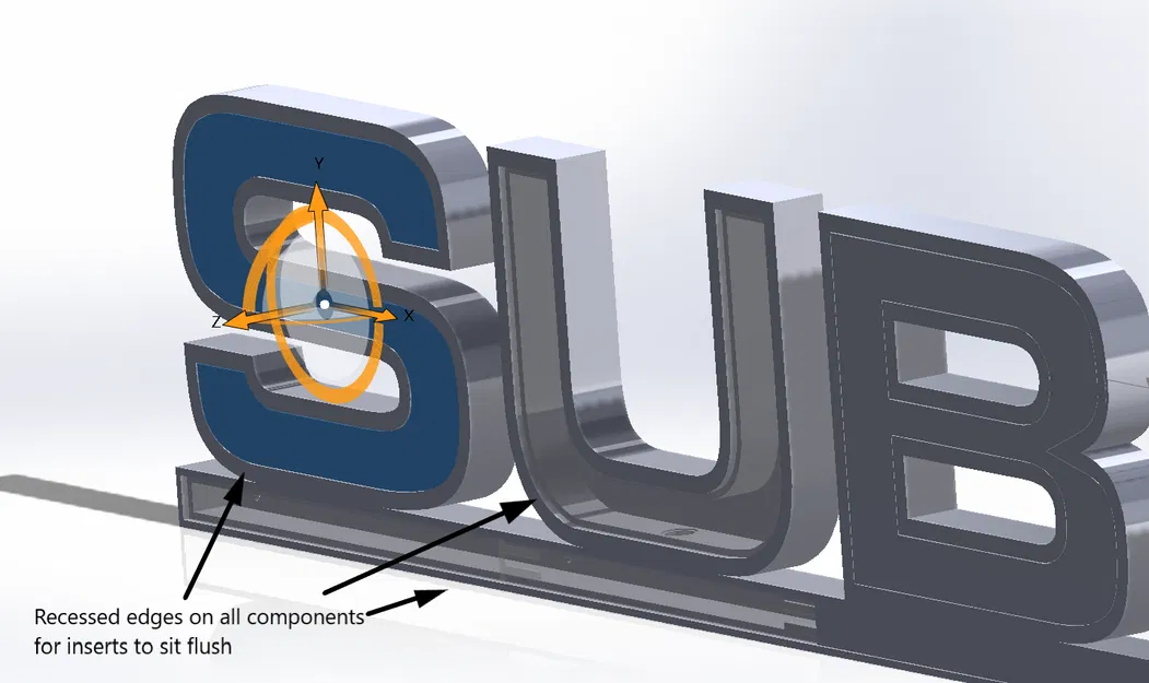 Biển hiệu Subaru LED (5ft) - Image 5