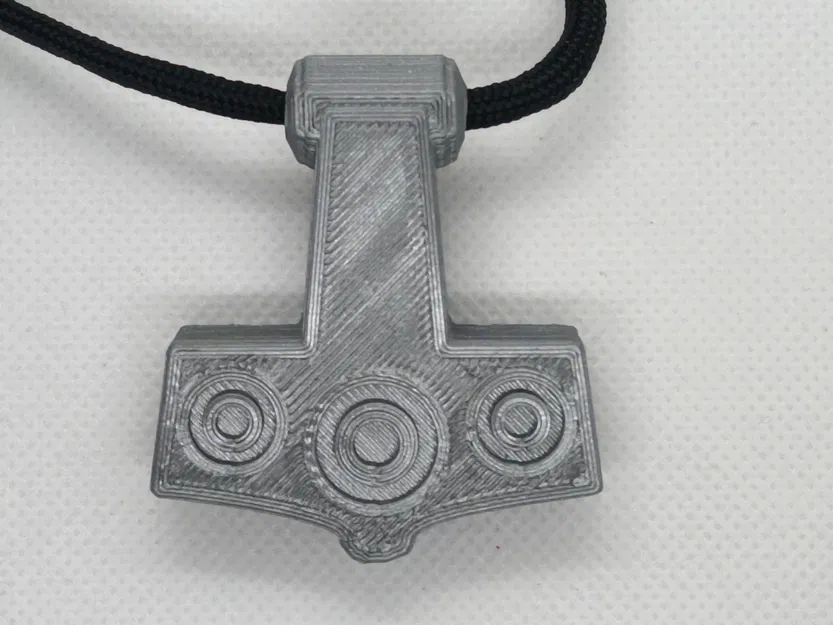 Mjölnir - Búa Thor Amulet/Dây chuyền - Image 1