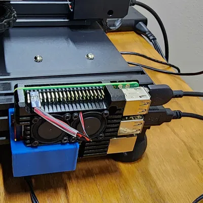 Giá Đỡ "Giáp" Cho Raspberry Pi 3 b+