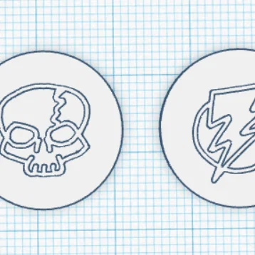 Đồng xu Đầu lâu & Tia sét