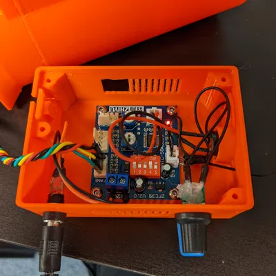 Vỏ case cho bộ điều khiển quạt PWM 12V (ZFC39) - bản chỉnh sửa