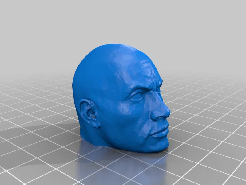 Tượng Đầu The Rock - Image 1