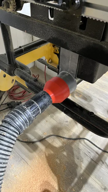 Adapter Hút Bụi Máy Cưa Bàn Dewalt Sang Ống 40mm - Image 2