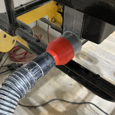 Adapter Hút Bụi Máy Cưa Bàn Dewalt Sang Ống 40mm