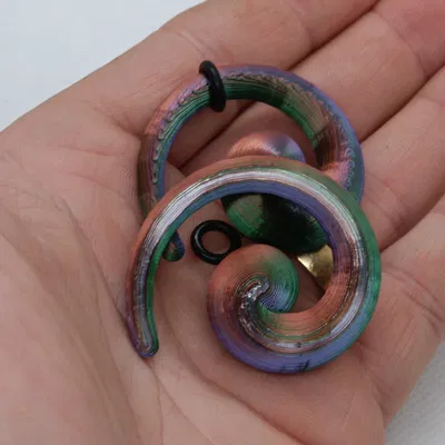 Hoa Tai Xoắn Ốc Koru - Phiên Bản Mượt Mà