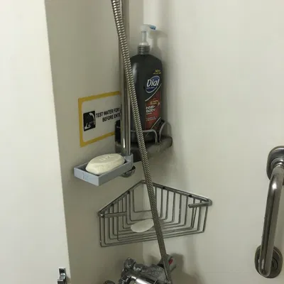 Khay Xà Bông Gắn Thanh Vòi Sen