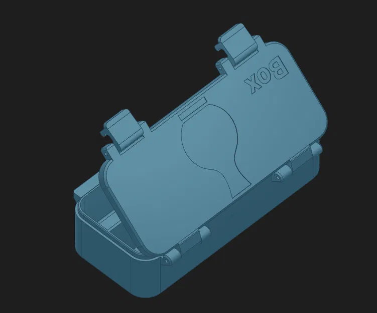 Hộp đựng đồ nhỏ có bản lề theo tham số - Image 3