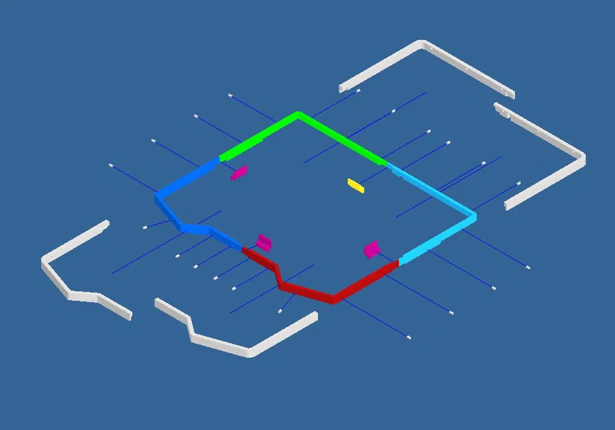 Giá Đỡ Luồn Dây Nguồn Máy In Resin Elegoo Saturn 3 Ultra - Image 7