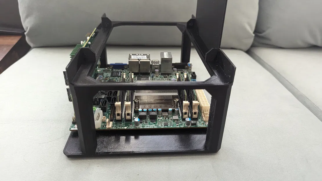 Khay NAS ITX Siêu Ngắn Sâu 4U(ish) - Image 2