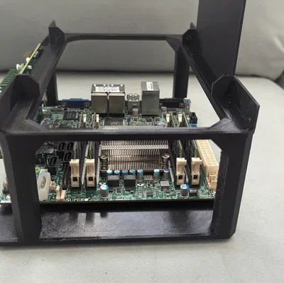 Khay NAS ITX Siêu Ngắn Sâu 4U(ish)