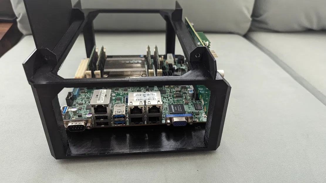 Khay NAS ITX Siêu Ngắn Sâu 4U(ish) - Image 3
