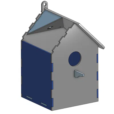 Nhà Chim (Cắt Laser) + ESP32 CAM