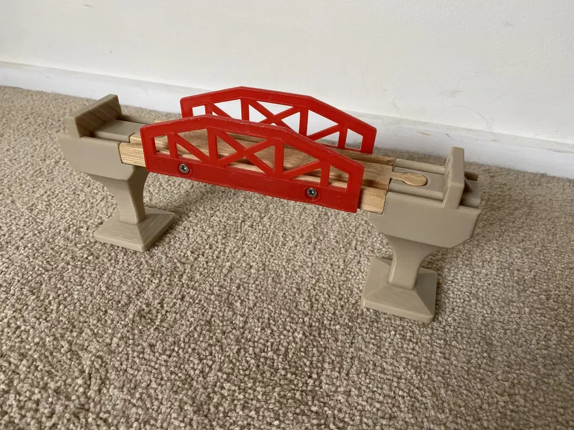 Chặn Đường Ray Xe Lửa Brio Đặt Trên Cao - Image 2