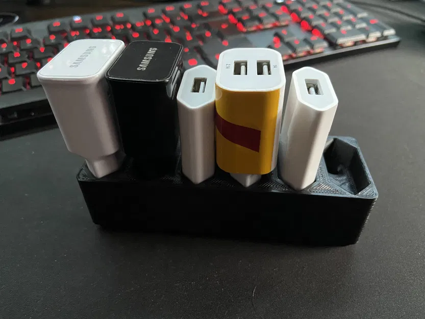 Đế Sạc USB Chuẩn Gridfinity - Image 1