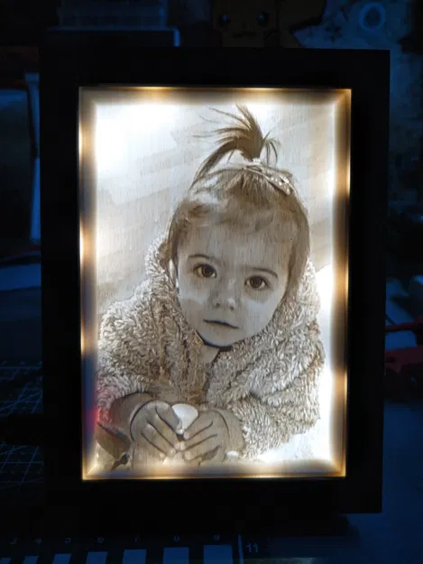 Khung Lithopane Mỏng cho Dải LED - Image 5