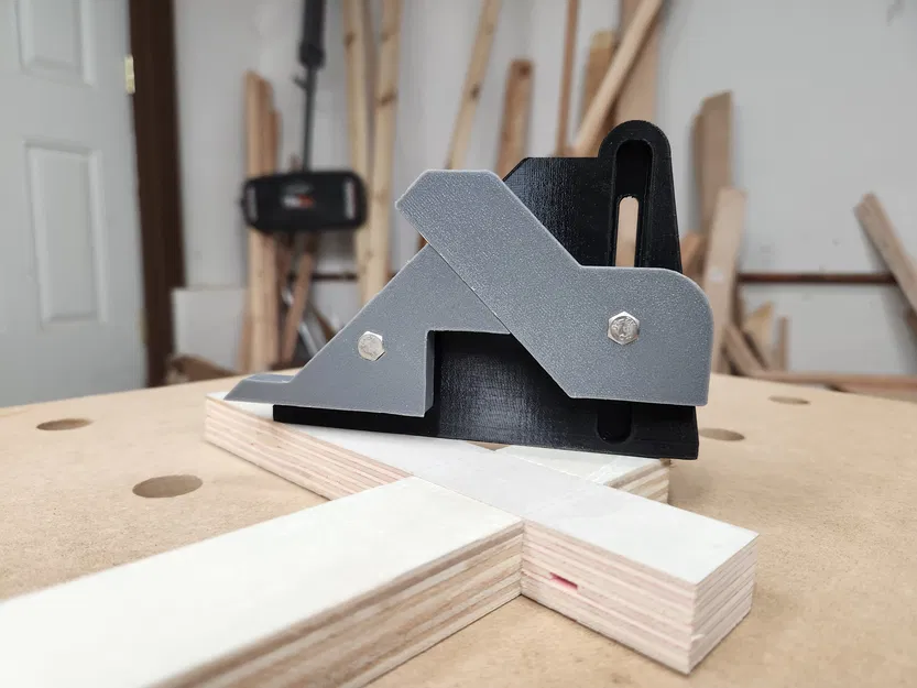 Dụng Cụ Đo Nửa Độ Dày Gỗ "Half Helper" - Image 1