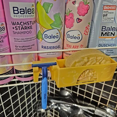 Kệ đựng xà bông và dao cạo