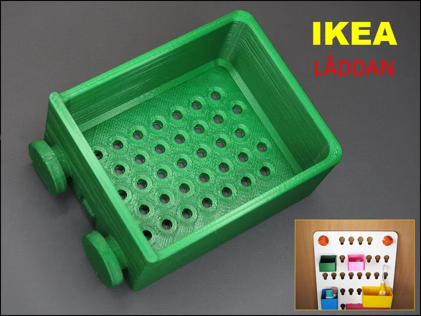 Hộp đựng đồ cho kệ IKEA LADDAN - Image 1