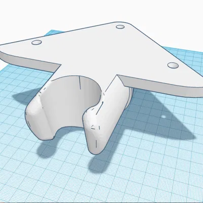 Giá Đỡ Đầu Vòi Sen Góc